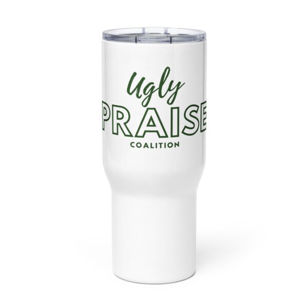 UPC Travel mug with a handle