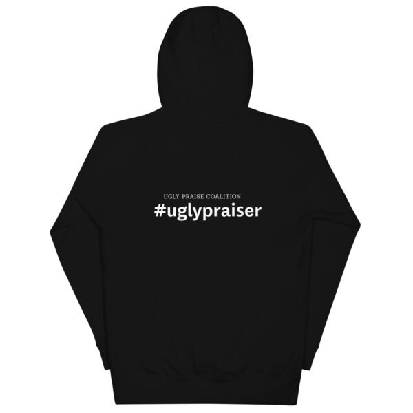 Undignified Worshiper Unisex Black Hoodie - Image 3