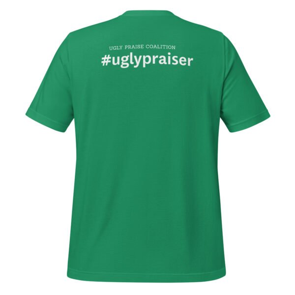 Undignified Worshiper Unisex Green t-shirt - Image 2
